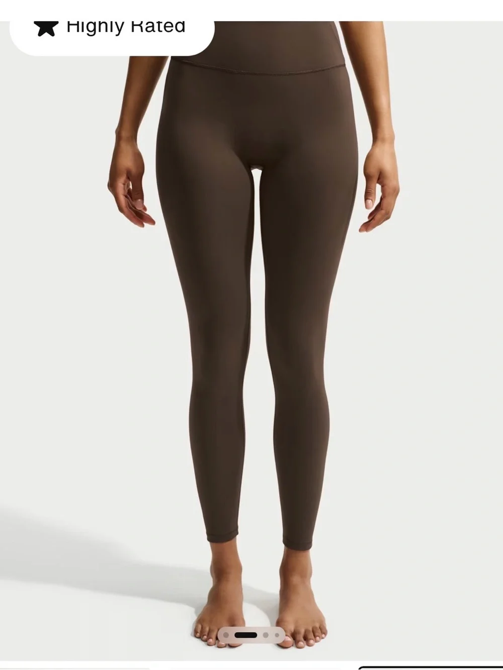 New Skims Nike Brown  High-Waist leggings size S